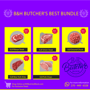 B&H Butcher Block Signature Bundle
